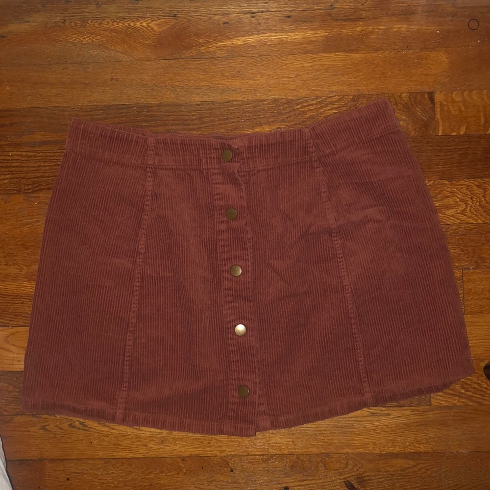 corduroy skirt